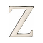 Heritage Brass Letter Z  - Pin Fix 51mm